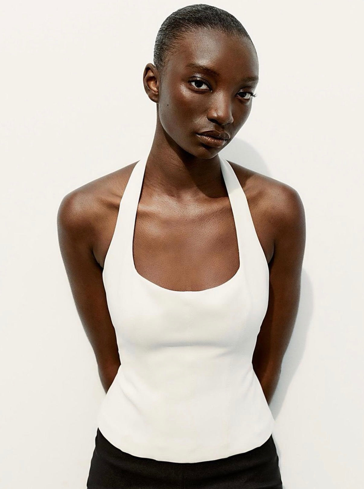 Zara Halter Neck Top