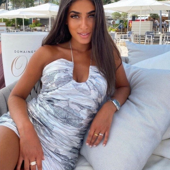Zara Silver Dress
