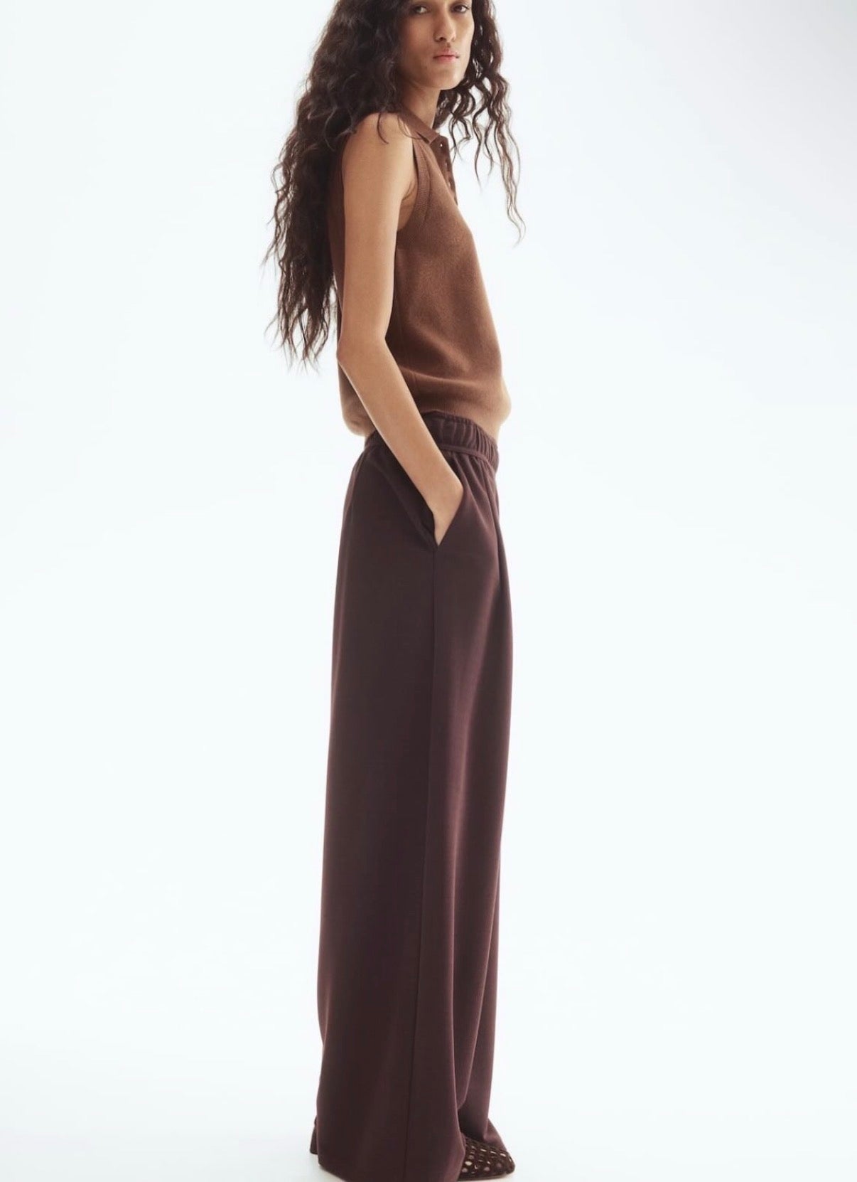 H&M wide legs pants