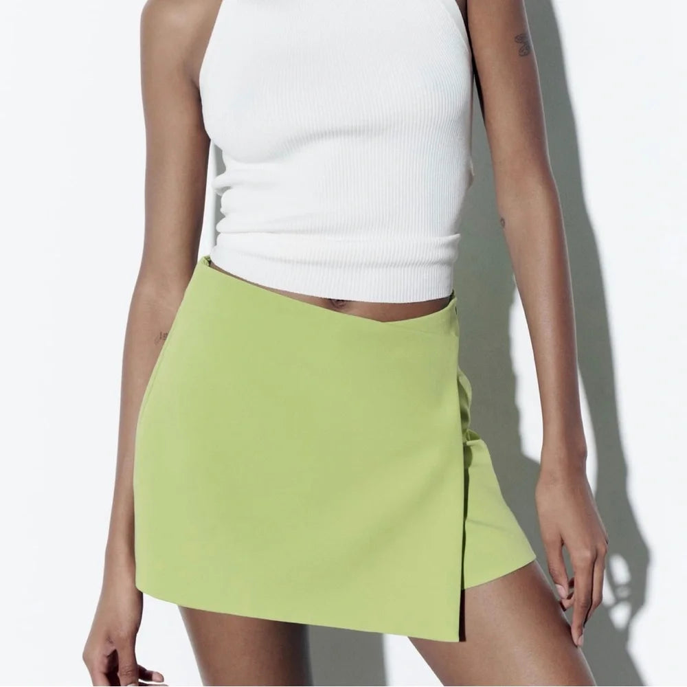 ZARA Asymmetrical Skort
