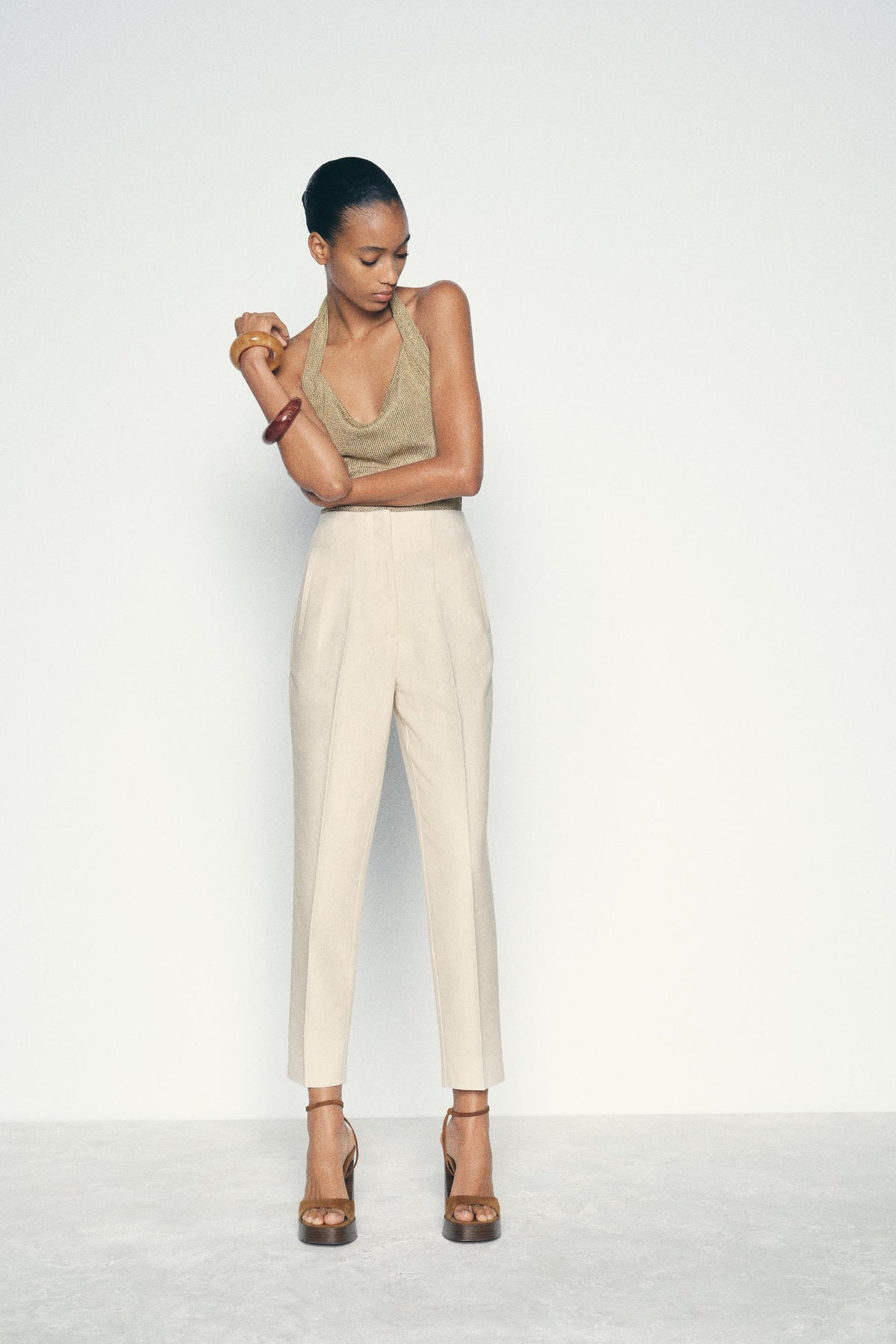 Zara High Waist Trousers
